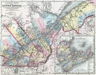 Canada East, 1857, zoomable map