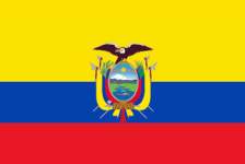Flag of Ecuador, adopted 1860