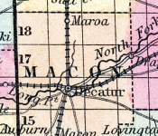 Macon County, Illinois, 1857