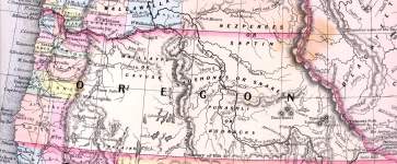 Oregon Territory, 1857