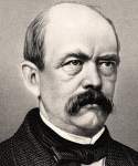 Otto von Bismarck, circa 1870, detail