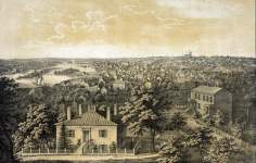 Richmond, Virginia, circa 1851, from the east