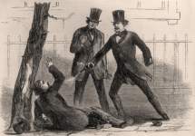 Daniel Sickles murders Philip Barton Key in Washington DC, February 27, 1859