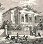 St. Andrew's Hall, Charleston, South Carolina, 1860, artist's impression
