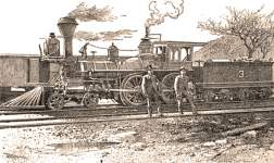 "The General," the locomotive commandeered at Kennesaw, Georgia, April 1862