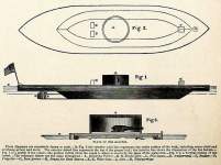 Design drawings of the U.S.S. Monitor, 1862