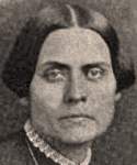 Susan Brownell Anthony, photograph, 1852, detail