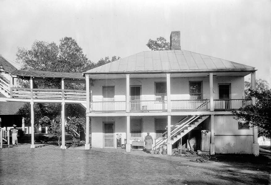 Auburn, attached servants' quarters, circa 1933. Home of Stephen Duncan. Natchez, Mississippi. 