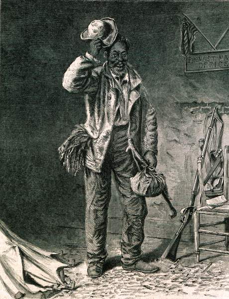 T. Waterman Wood, "The Contraband," Harper's Weekly,  May 4, 1867.