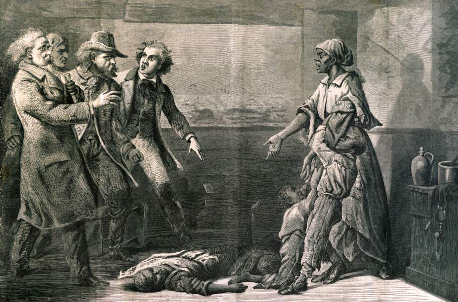 Thomas Noble, "The Modern Medea," reproduced in Harper's Weekly, May 18, 1867, zoomable image.