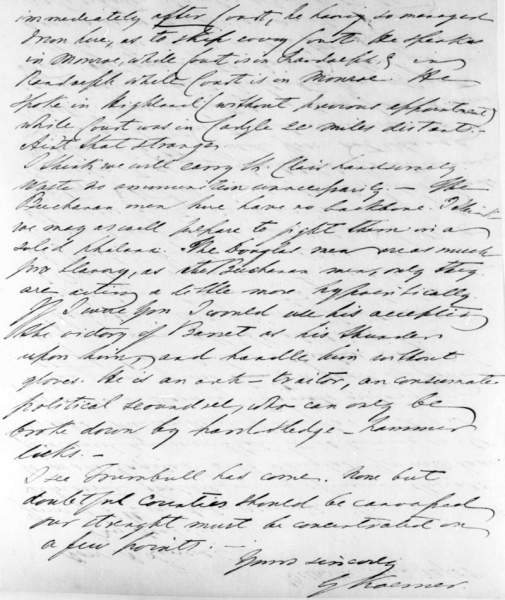 Gustave Philipp Koerner to Abraham Lincoln, August 12, 1858 (Page 2)