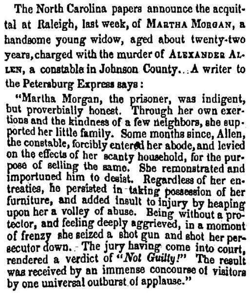 “Untitled,” Charleston (SC) Mercury, October 22, 1858
