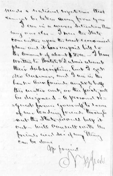 Norman Buel Judd To Abraham Lincoln, November 15, 1858 (Page 2) | House ...