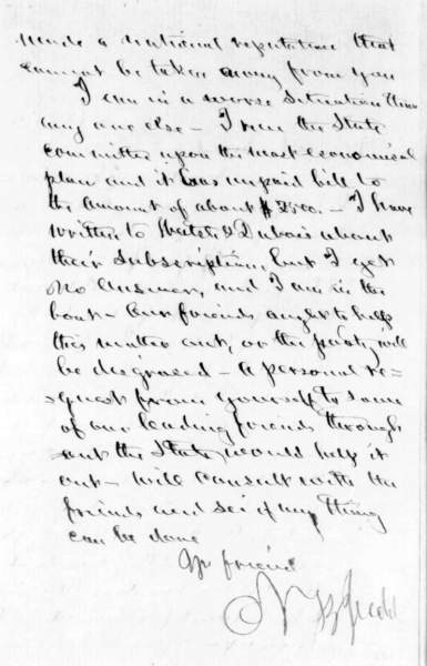 Norman Buel Judd to Abraham Lincoln, November 15, 1858 (Page 2)