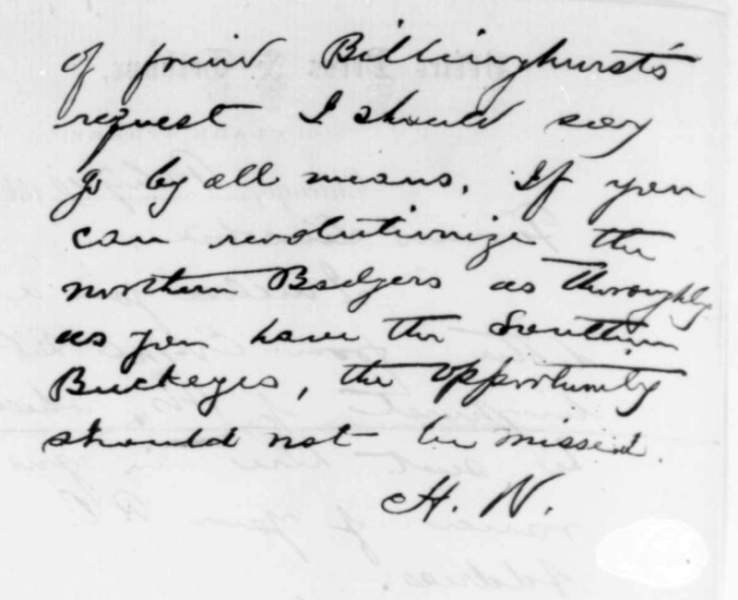 Horace White to Abraham Lincoln, February 10, 1860 (Page 2)