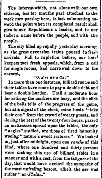 "The Convention Week in Chicago," Chicago (IL) Press and Tribune, May 17, 1860