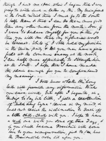 Richard W. Thompson to Abraham Lincoln, June 12, 1860 (Page 7)