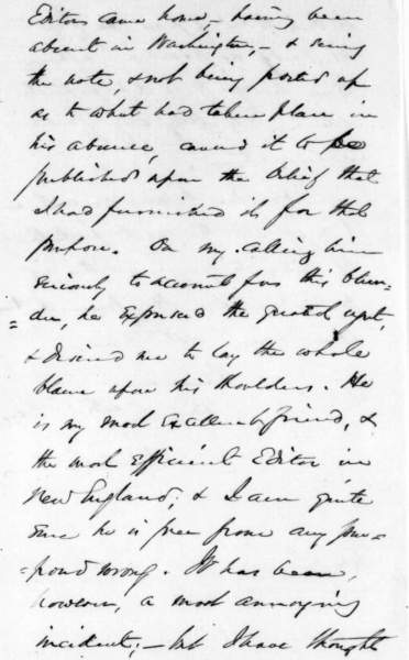 George Ashmun to Abraham Lincoln, June 18, 1860 (Page 3)