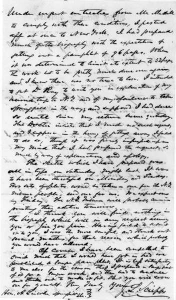 John L. Scripps to Abraham Lincoln, July 11, 1860 (Page 2)