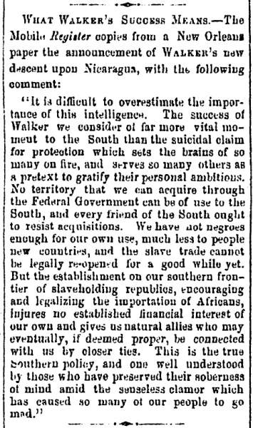 "What Walker's Success Means," Milwaukee (WI) Sentinel, August 29, 1860