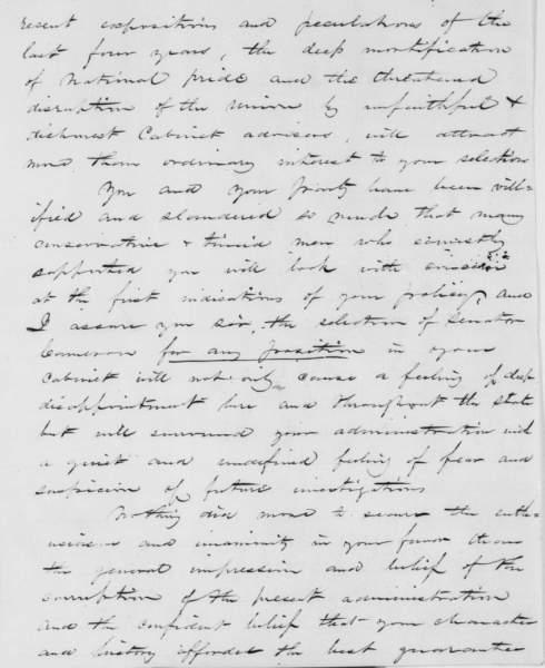 John P. Verree to Abraham Lincoln, January 1, 1861 (Page 2)
