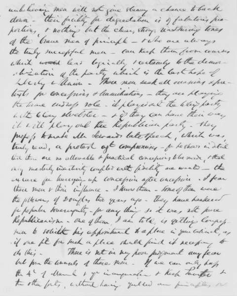 Israel Washburn Jr. to Abraham Lincoln, January 21, 1861 (Page 3)