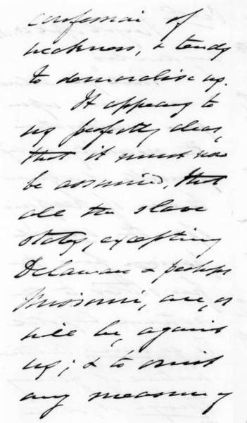 David D. Field to Abraham Lincoln, April 23, 1861 (Page 2)