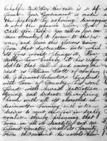 Anne C. King to Abraham Lincoln, September 8, 1861 (Page 2)