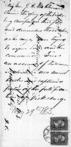 John A. McClernand to Abraham Lincoln, May 29, 1863 (Page 8)