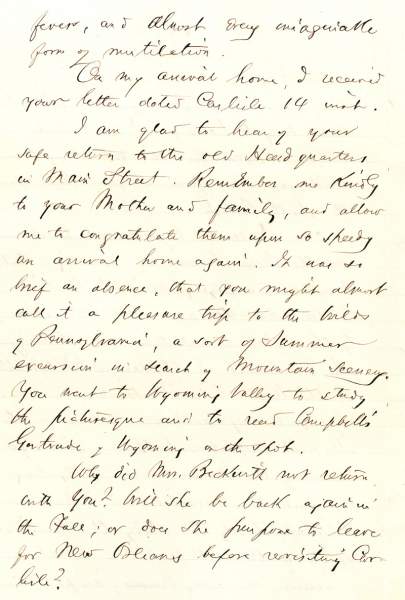 John Keagy Stayman to Edgar Hastings, July 1863 (Page 2)