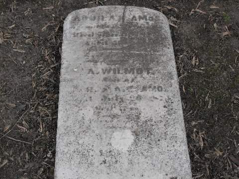 Aquila Amos, 5th Massachusetts Colored Cavalry, Headstone