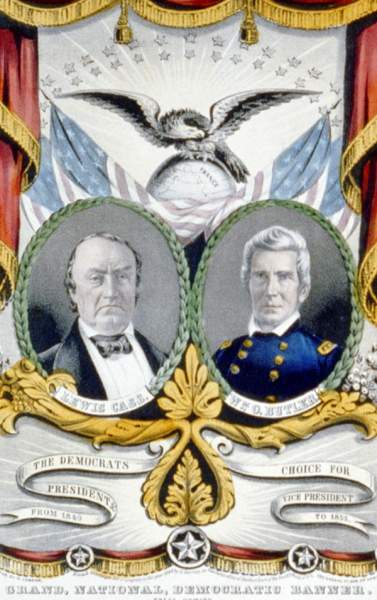 The Election of 1848, the Democratic Party Candidates