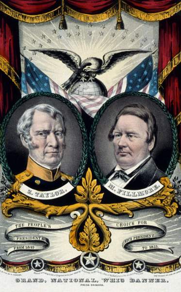 The Election of 1848, the Whig Party Candidates