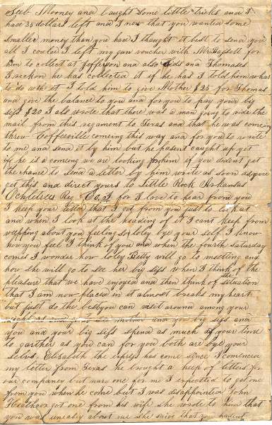 William Elisha Stoker to Elizabeth E. Stoker, September 7-8, 1862 (Page 2)