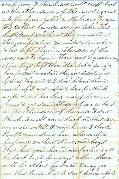 William Elisha Stoker to Elizabeth E. Stoker, September 16, 1863 (Page 2)