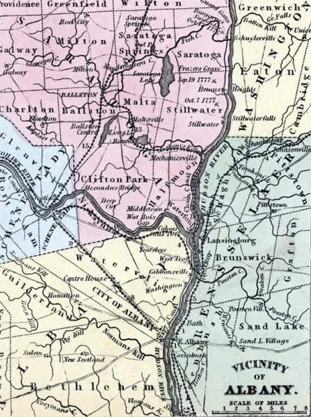 Albany Region, New York, 1857
