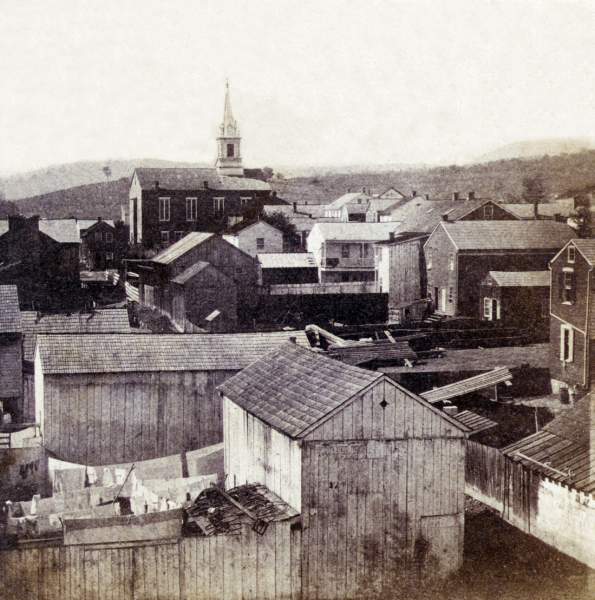 Altoona, Pennsylvania, circa 1860, photograph