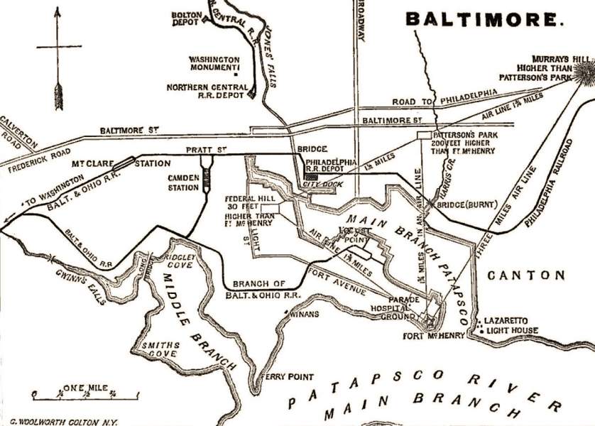 Baltimore, Maryland, April 1861