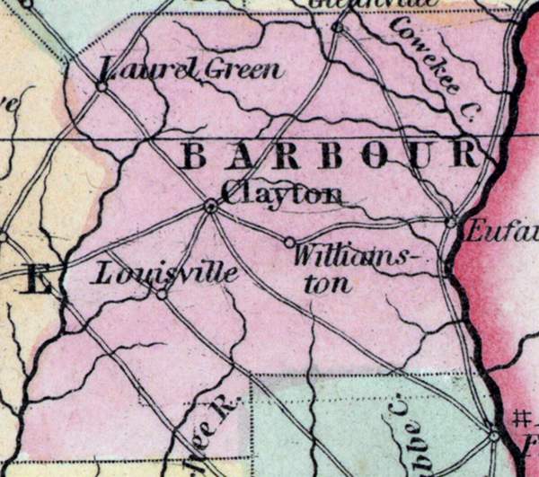 Barbour County, Alabama, 1857