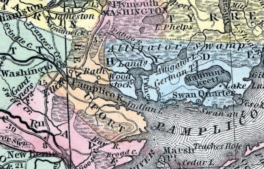 Beaufort County, North Carolina, 1857