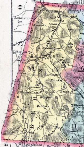 Berkshire County, Massachusetts, 1857