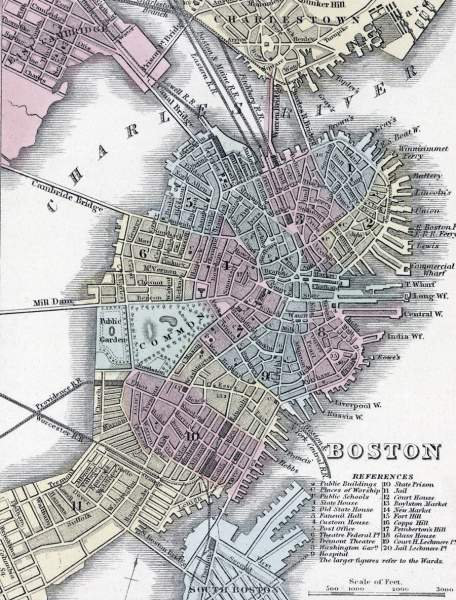 Boston, Massachusetts, 1857