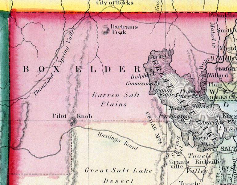 Box Elder County, Utah Territory, 1865 | House Divided