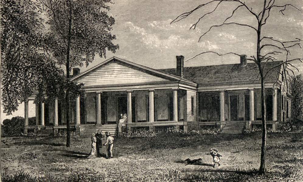 House at Brierfield Plantation, home of Jefferson Davis, Davis Bend, Warren County, Mississippi