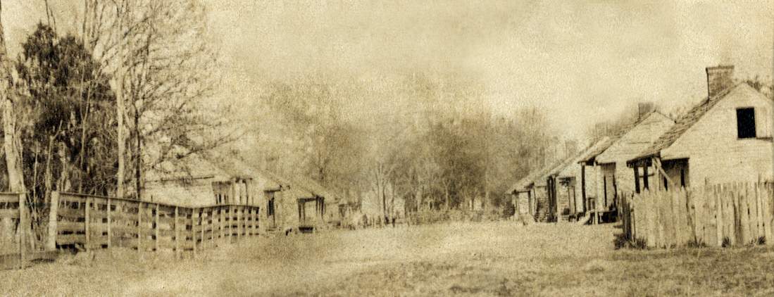 Slave Quarters at Brierfield Plantation, home of Jefferson Davis, Davis Bend, Warren County, Mississippi