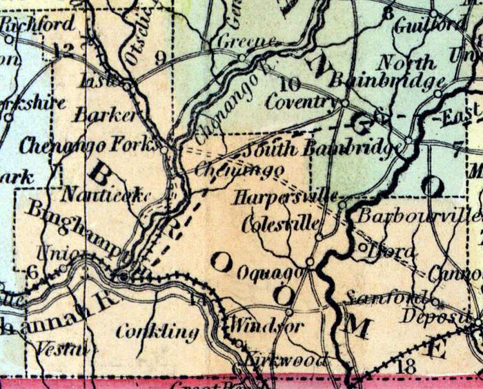 Broome County, New York, 1857 | House Divided