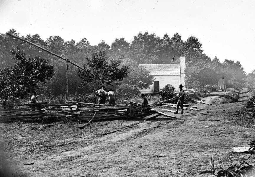 Confederate Field Hospital, Cedar Mountain, Virginia, August 1862