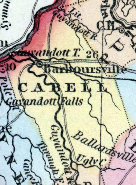 Cabell County, Virginia, 1857