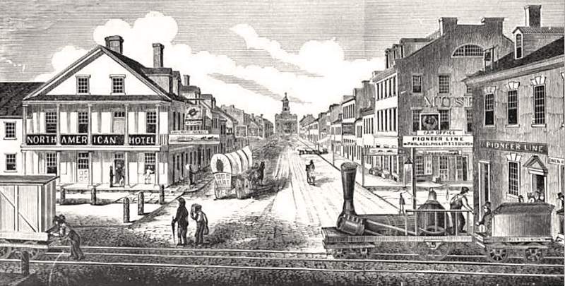 Lancaster, Pennsylvania, circa 1848