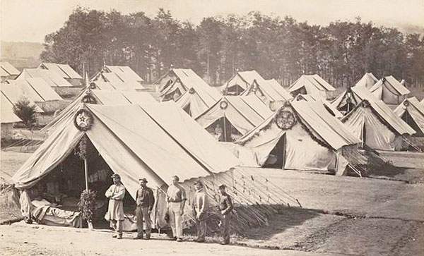 Camp Letterman General Hospital, Gettysburg, July 1863, photograph
